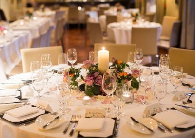 Suesey Street, Wedding Table Setup, Flower Arrangements and Candles