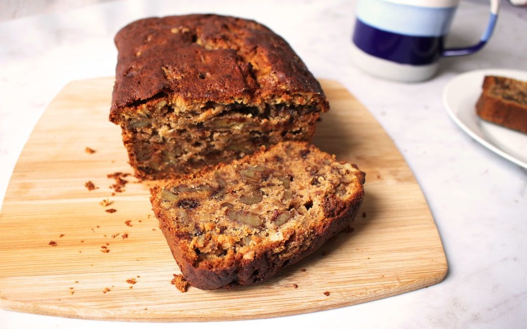 Banana bread, sliced, Suesey Street, Darko's banana bread