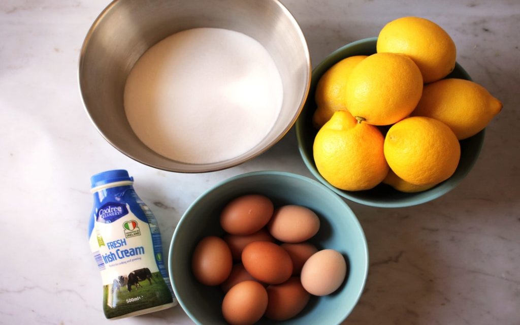 Lemon tart filling ingredients