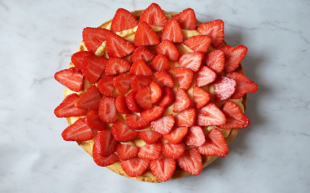 Strawberry Tart, Summer Fruit Tart, Suesey Street