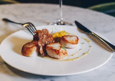 scallops, dublin, fine dining, restaurant, suesey street